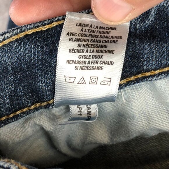 2 Aeropostale Womens Jeans Size 1/2 Lot Of Two Short Ashley Ultra Skinny Blue - Picture 15 of 16